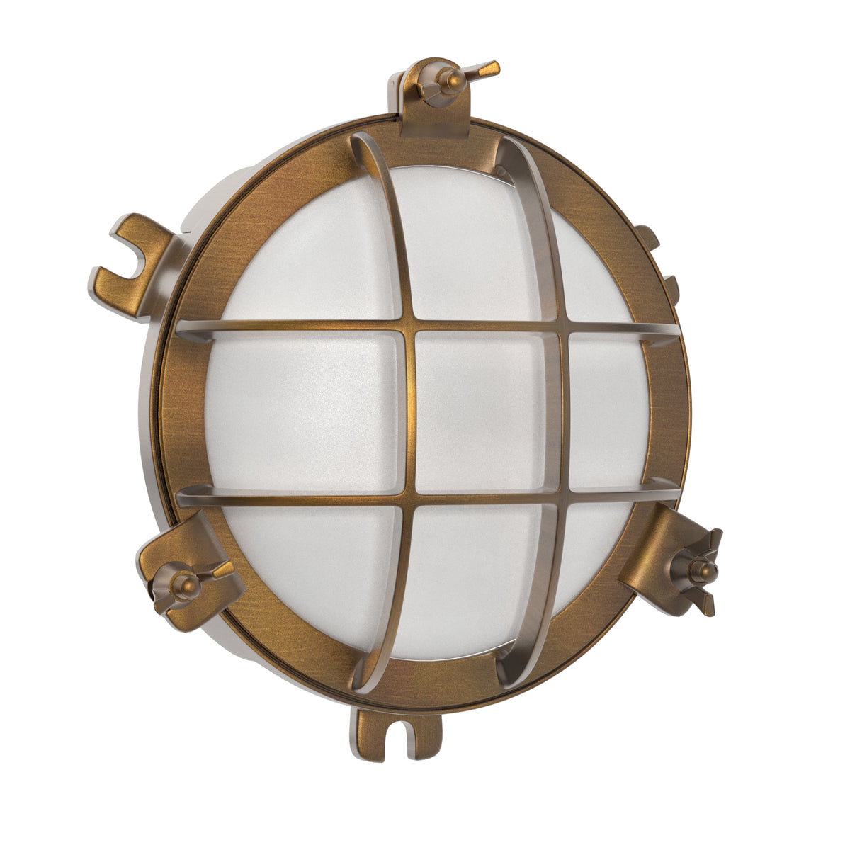 View of Porthole Sconce - Ann-Morris Inc