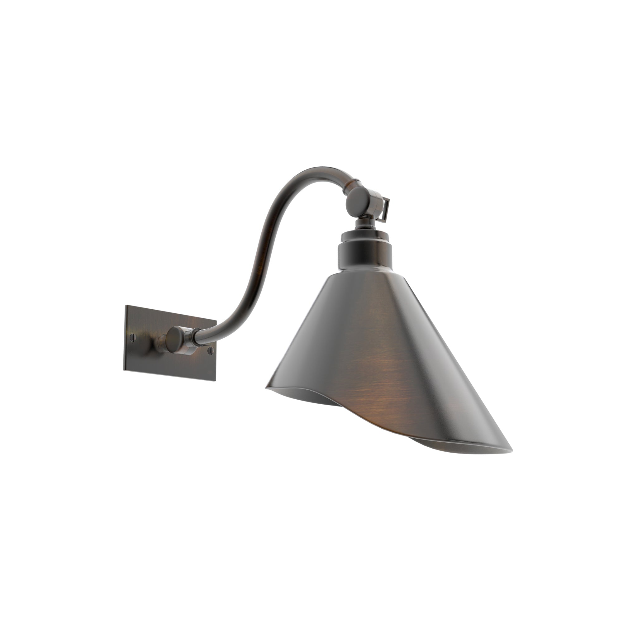 Roosevelt Sconce Swan Shade – Ann-Morris Inc