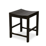 Backless Bar Stool - Wood Finish