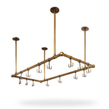 Double Hook Pot Rack