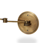 St. James Swing Arm (2-Arm, No Finial, Round Back Plate)