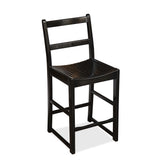 Bar Stool - Wood Finish