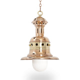 Oxford Light with Brass Accents