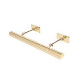 Small Rounded Shade Picture Light with Lock Knob Detail