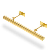 Small Rounded Picture Lights — Double Backplate — 25-35"