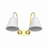 Double Gooseneck - Glass Shade