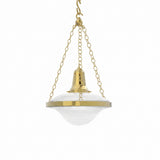Flying Saucer Pendant with Chain - 16"
