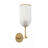 House Sconce with Rim — Frosted Glass