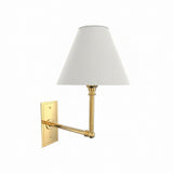Petite Sconce with Rectangular Back Plate