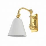 Short Swing Arm Sconce