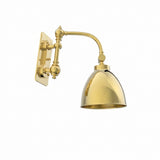 Short Swing Arm Sconce Metal Shade