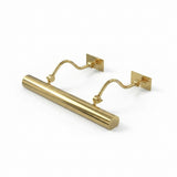 Small Rounded Picture Lights - Gooseneck Arm - 61" to 72"
