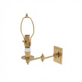 St. James Two Swing Arm Sconce  - With Finials