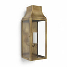 Ann Morris Lighting - Sterling Wall Lantern - Small - Antique Brass