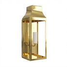 Ann Morris Lighting - Sterling Wall Lantern - Small - Brass